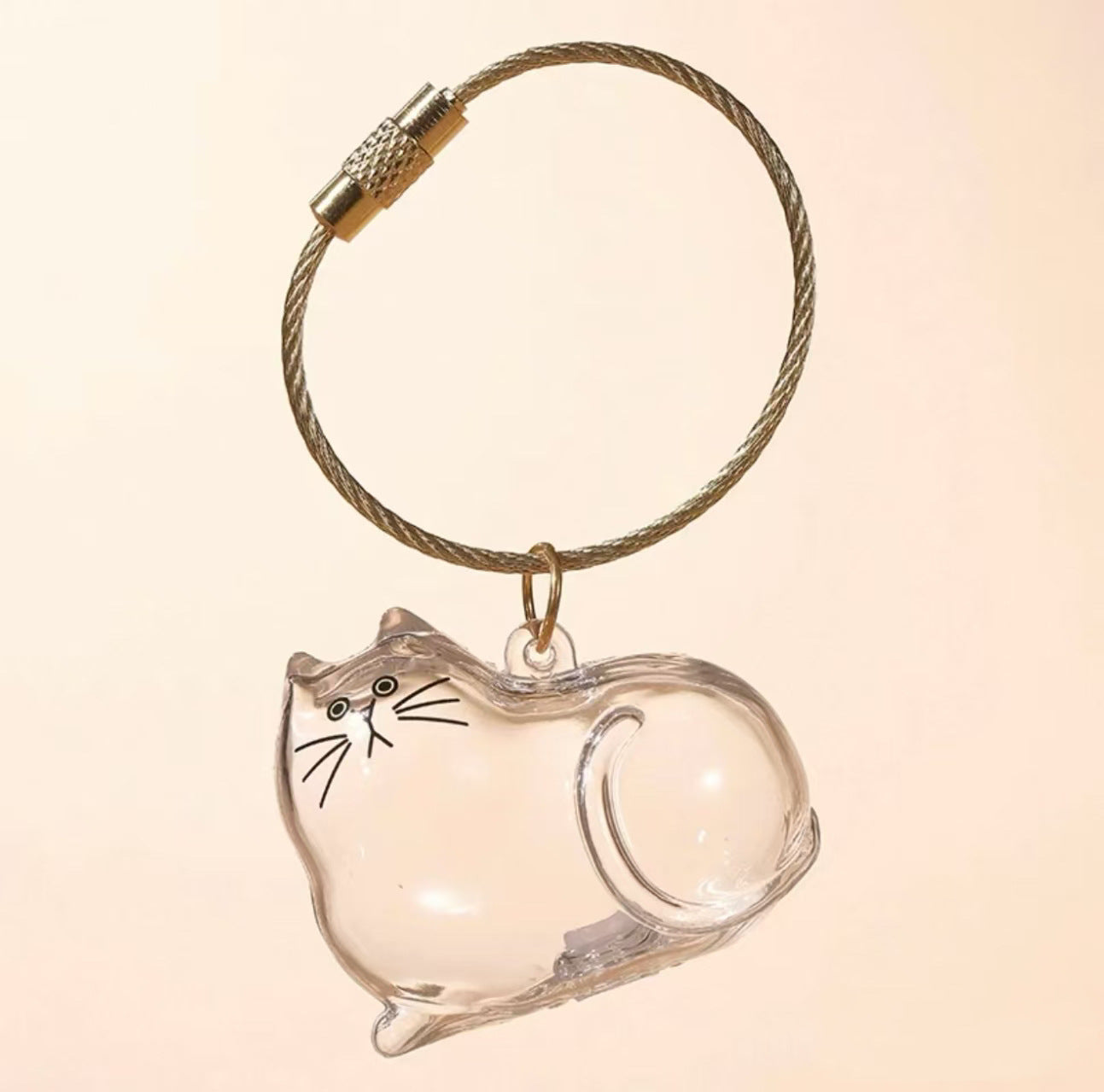 Cat Dog Transparent Hair Storage Box