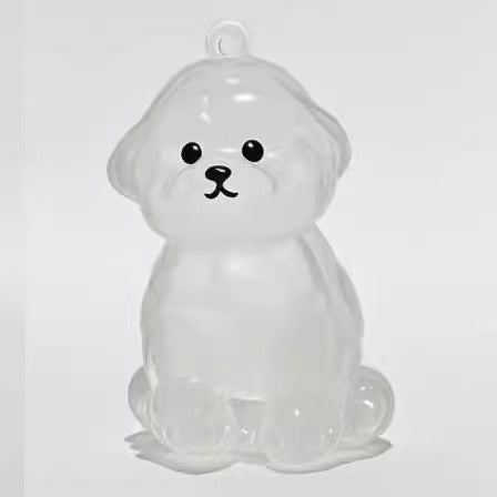 Cat Dog Transparent Hair Storage Box