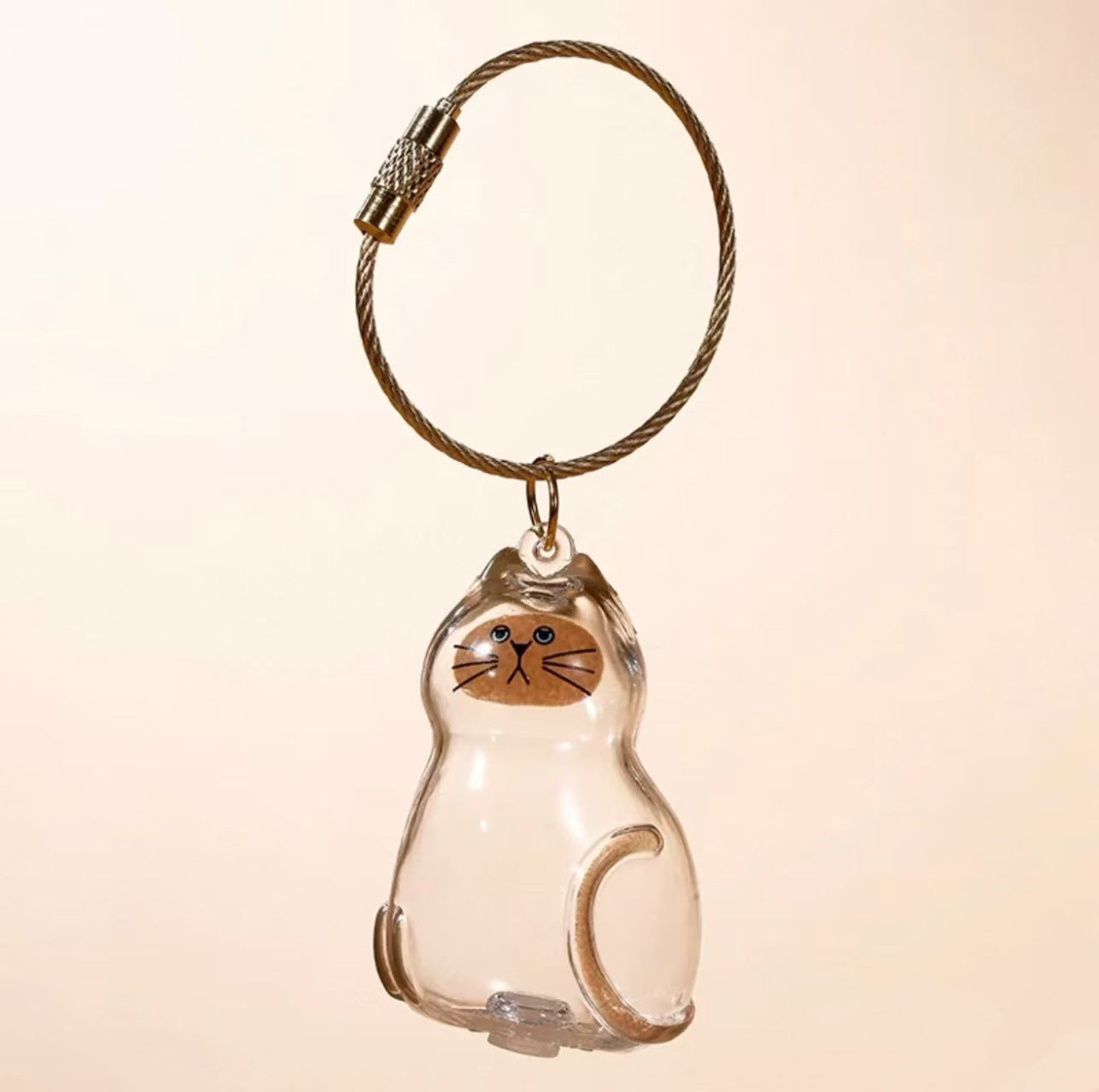 Cat Dog Transparent Hair Storage Box
