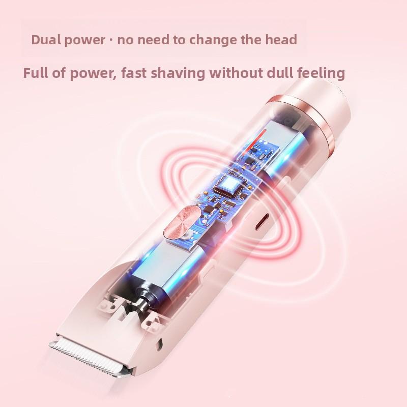 Rechargeable Shaving Razor Women's Intimate Trimming