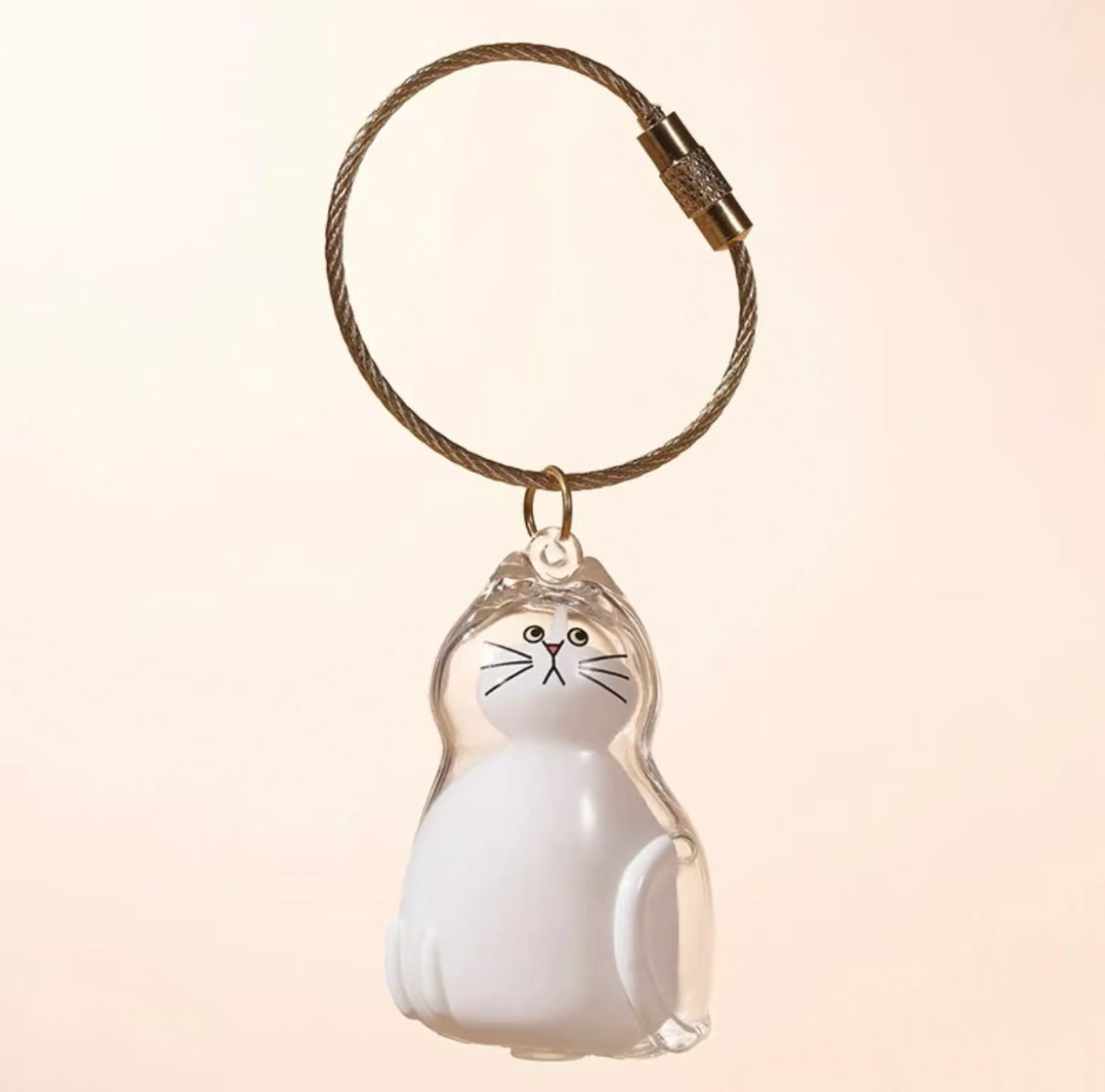 Cat Dog Transparent Hair Storage Box