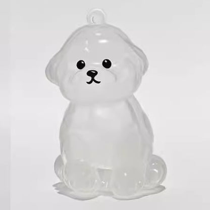 Cat Dog Transparent Hair Storage Box