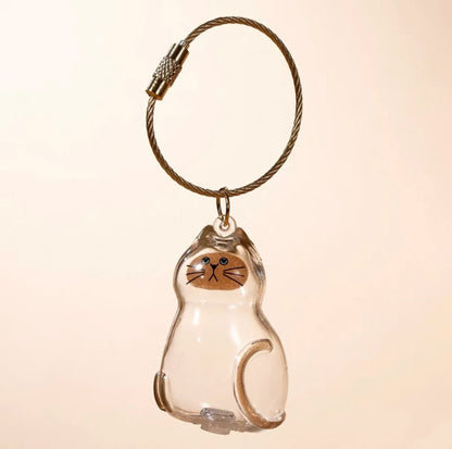 Cat Dog Transparent Hair Storage Box